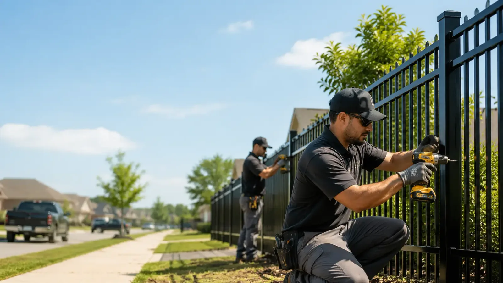 Metal Fence Installation in Frederick, IL